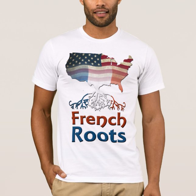 American French Roots T-Shirt (Front)