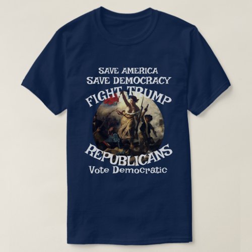 American Fubar Political Election Vote Flag USA T-Shirt