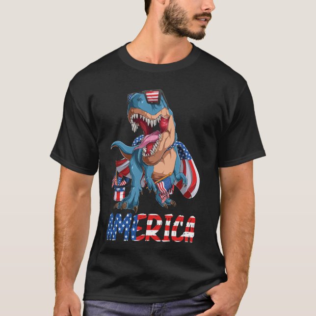 American Funny 4th Of July America Kids T-Shirt (Front)