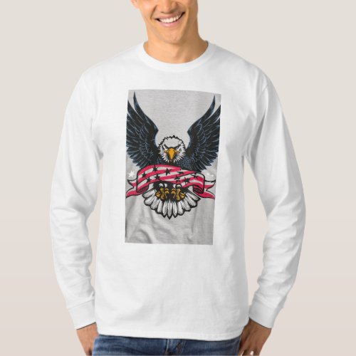 American Furious Eagle T_Shirt