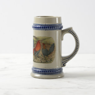 American Game Blue Reds Beer Stein