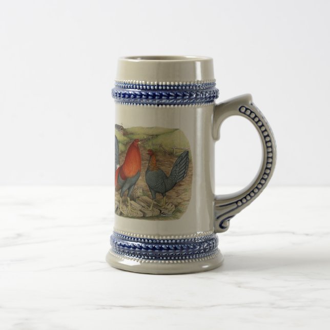 American Game Blue Reds Beer Stein (Right)