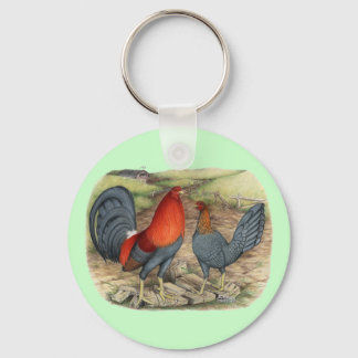 American Game Blue Reds Keychain