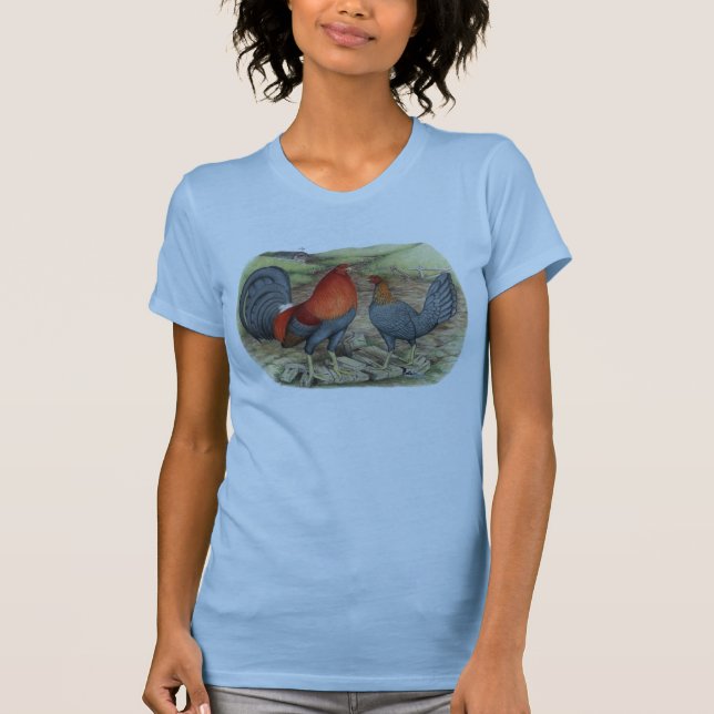 American Game Blue Reds T-Shirt (Front)