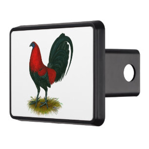 American Gamecock:  Brown Red Hitch Cover