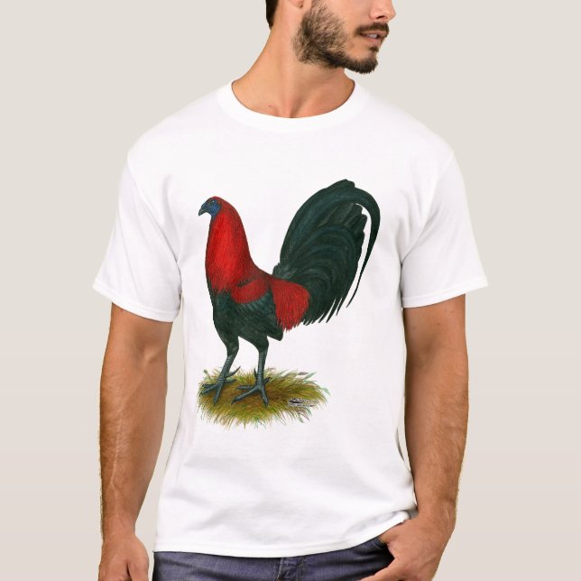 American Gamecock:  Brown Red T-Shirt (Front)