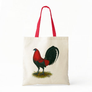 American Gamecock:  Brown Red Tote Bag