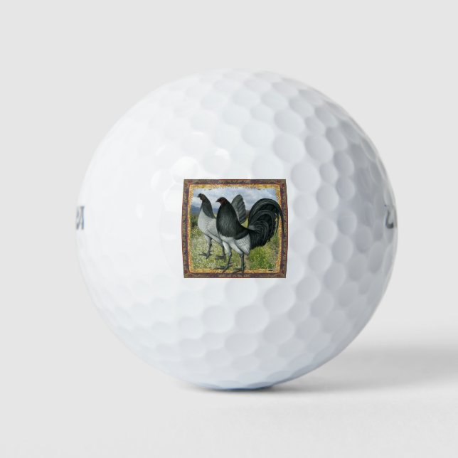 American Games:  Self Blue or Dun Golf Balls (Front)