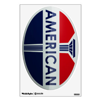 American Gas Station sign. Crystal version Wall Decal