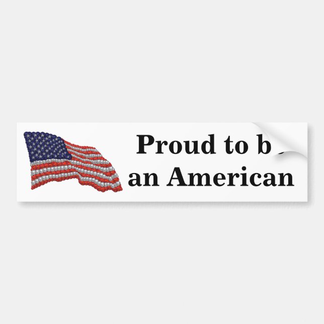 American Gem Bumper Sticker (Front)