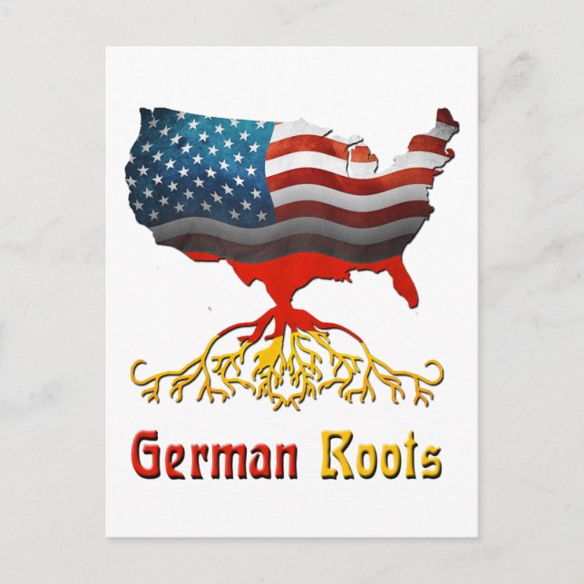 American German Roots Postcards (Front)