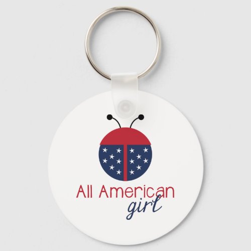 American Girl Keychain