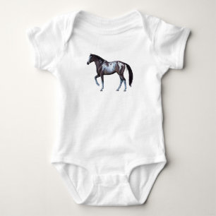 American Girl - Pferd, laufend -  Baby Bodysuit