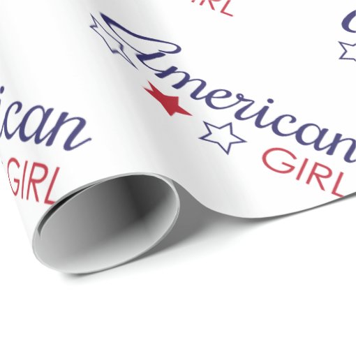 American Girl Stars Wrapping Paper Zazzle