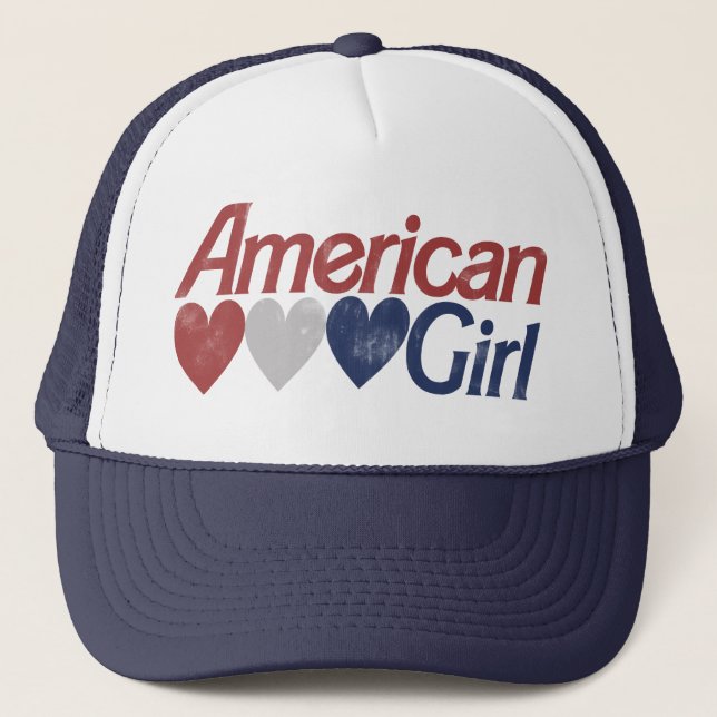 American Girl Trucker Hat (Front)