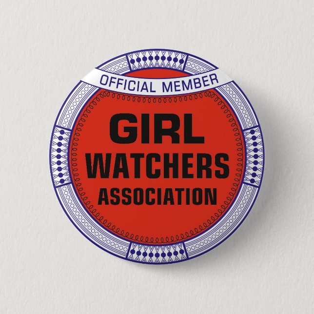 American Girl Watchers Association Button (Front)
