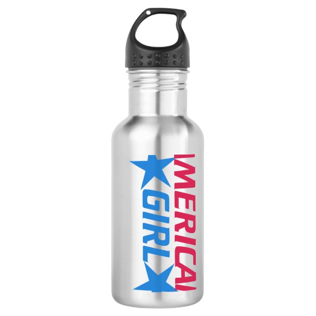 American Girl Water Bottle (Front)