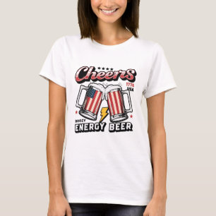American glass beer cheers T-Shirt