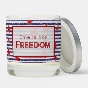 American Glitter Stars & Stripes Scented Candle