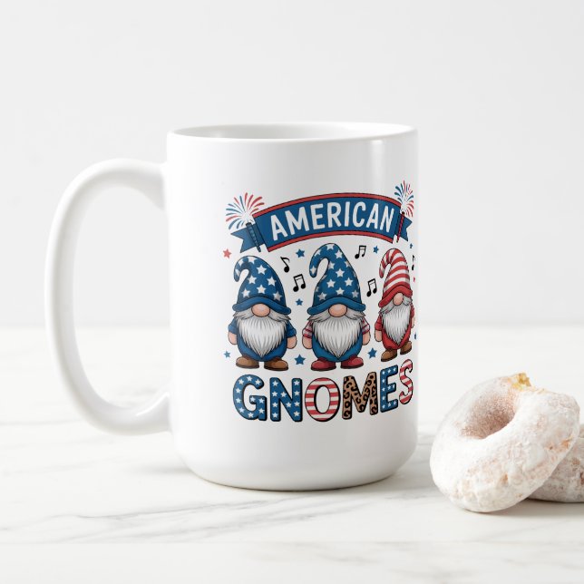 American Gnomes Coffee Mug (With Donut)