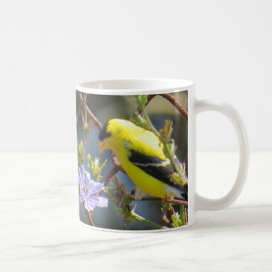 American Goldfinch Coffee Mug by BirdingCollectibl