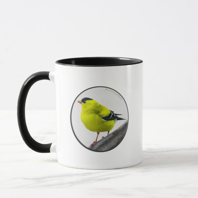 American Goldfinch Mug (Left)