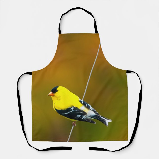 American Goldfinch - Original Photograph Apron (Front)