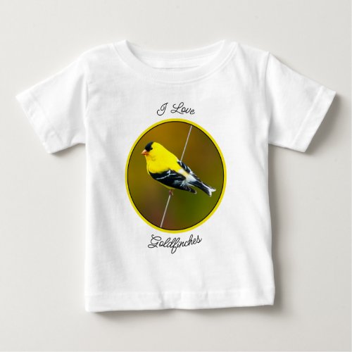 American Goldfinch _ Original Photograph Baby T_Shirt
