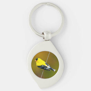 American Goldfinch - Original Photograph Keychain