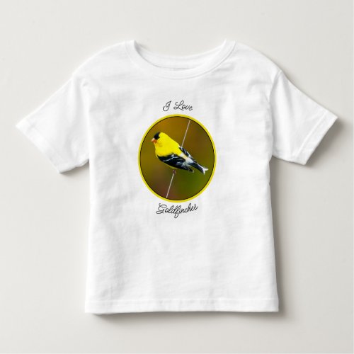 American Goldfinch _ Original Photograph Toddler T_shirt