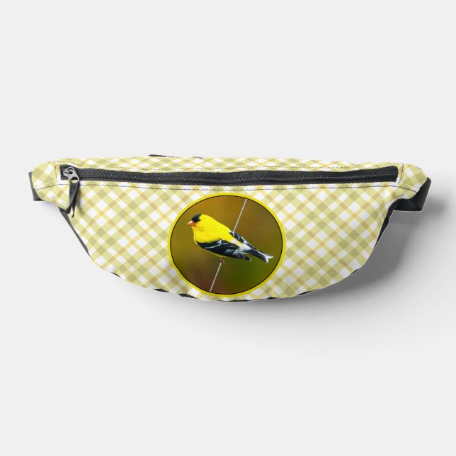 American Goldfinch Songbird Original Photograph Fanny Pack (Lay Down)