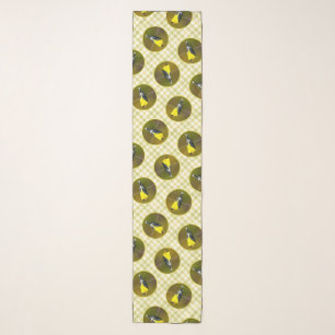 American Goldfinch Songbird Original Photograph Scarf