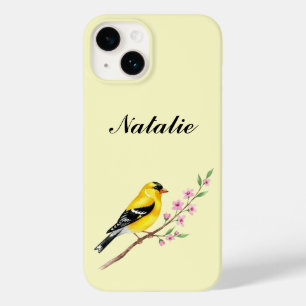 American Goldfinch Wild Bird Lover Gift Custom  Case-Mate iPhone 14 Case