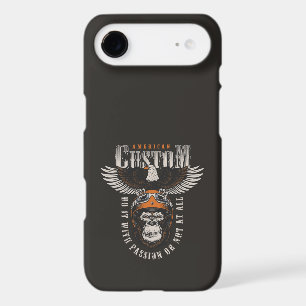 American Gorilla Motorcycle Vintage Biker Eagle iPhone 17 Air Case