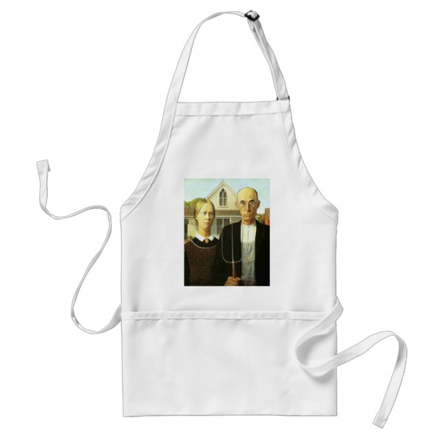 American Gothic Adult Apron (Front)