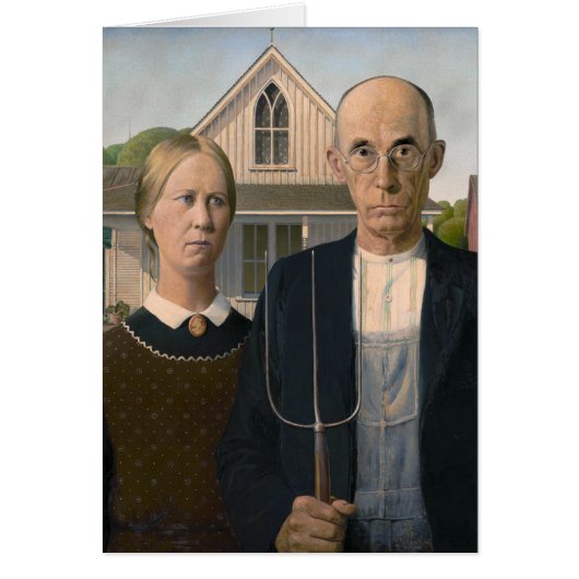 American Gothic: Country Life Poor Rural Farmer (Front)