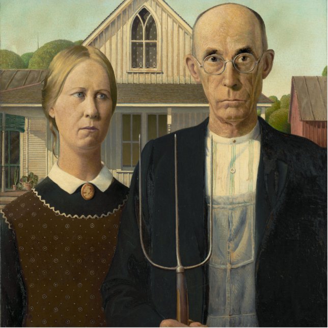 American Gothic Cutout (Front)