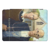 American Gothic Fine Art Oil Painting iPad Pro Cover (Horizontal)