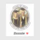 American Gothic Graduation Grad Cap Sticker | Zazzle