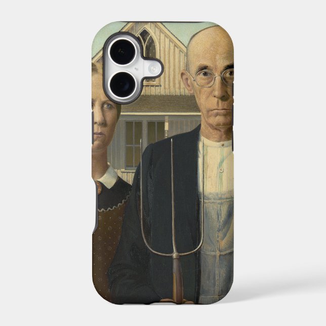 American Gothic Iphone Case (Back)