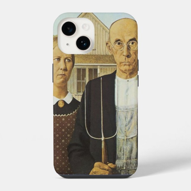 American Gothic Iphone Case (Back)