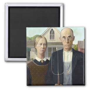 American Gothic Magnet