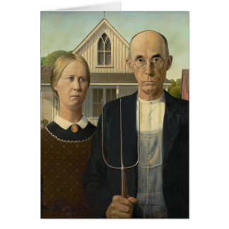 American Gothic Painting Cards