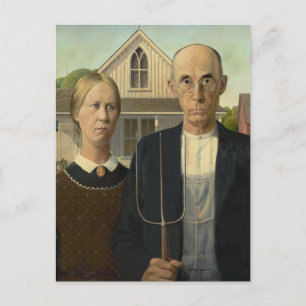 American Gothic Postcard