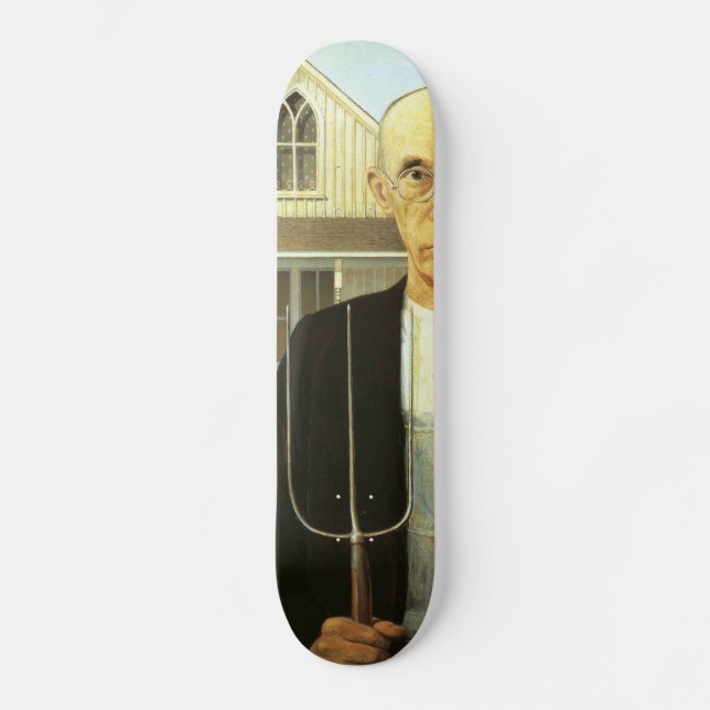 American Gothic Skateboard (Front)