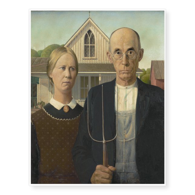 American Gothic Temporary Tattoos (Front)
