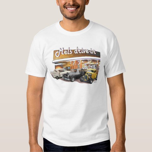 American Graffiti's MELS DRIVE-IN T-Shirt | Zazzle