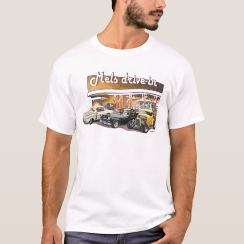 American Graffitis MELS DRIVE_IN T_Shirt