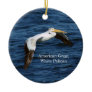 American great White Pelican ornament