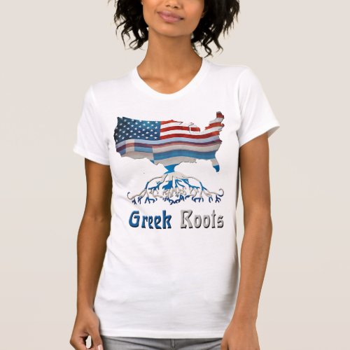 American Greek Roots T_Shirt